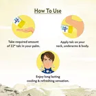 वी-जॉन 22 डिग्री कूलिंग टैल्क बीट द हीट नीम एंड लाइम, 300 g