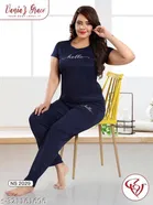 Satin Nightsuit for Women 