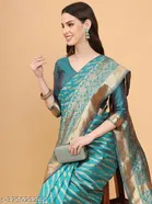 Banarasi Silk Zari Woven Saree for Women 