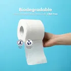 MISTIQUE 6 Rolls Toilet Tissue Paper Roll 