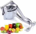 Stainless Steel Manual Fruit Juicer (Silver)