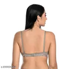 Cotton Blend Printed Padded Bra for Women 
