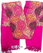 Woollen Embroidery Shawl For Women 