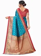 Art Silk Floral Print Saree for Women 