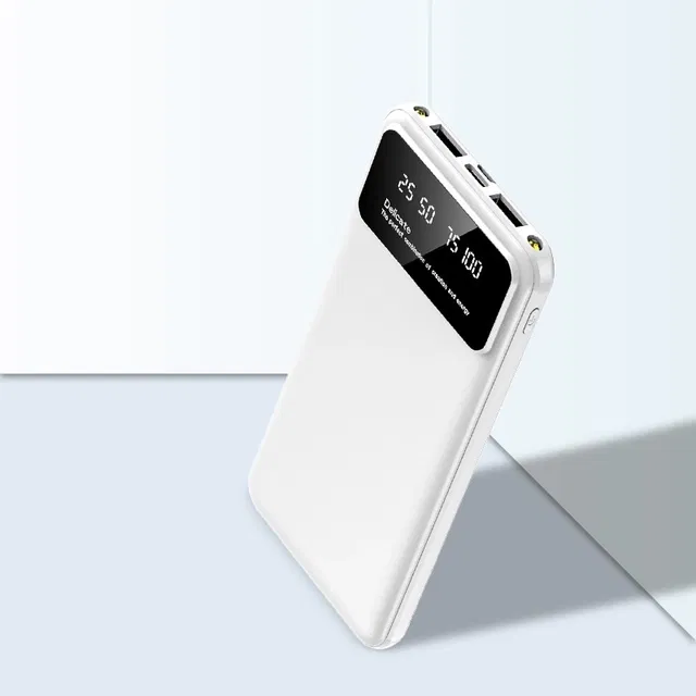 BINORI, K70 WHITE 10000 mAh 11 W Mini Pocket Size Power Bank (Lithium-ion, Fast Charging)