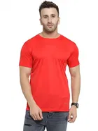 Round Neck Half Sleeves T-shirt for Men 