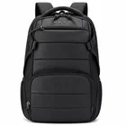 Gear Aspire 17, 26L Faux Leather Laptop Backpack for Men & Women, Black