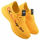 Birde Yellow Mesh Men Sports Shoes 