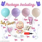 58 Pcs Balloons Decoration Kit, Multicolour, Set of 1