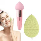 Facial Cleaning Sponge with Pointed Makeup Blender 