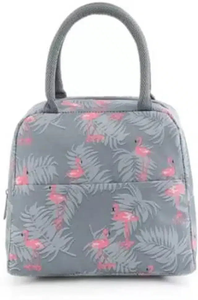 Polyester Printed Lunch Bags (Multicolor)