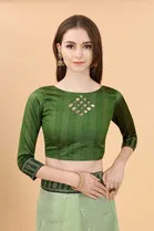 Trendy Simar Silk Saree with Blouse Piece For Women 