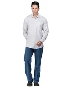 Poly Cotton Full Sleeves Printed Shirt for Men 
