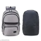 Nylon Backpack for Men & Women, Grey