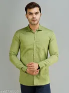 Cotton Blend Solid Shirts for Men, Multicolor 