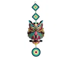 Khatu Craft  Owl Hanging Grey 20x20cm
