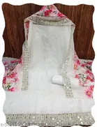 Striped Unstitched Suit for Women 