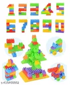 Plastic 50 Pcs Block Toys Set for Kids 