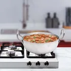 POOJA Induction Compatible Aluminum Kadhai 