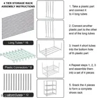 Collapsible Shoe Racks 