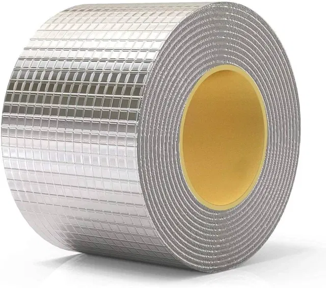 Self Adhesive Super Strong Waterproof Roof Leak Duct Tape, Silver