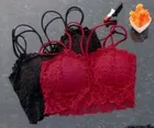 Super Net Solid Padded Bras for Women (Multicolor, 32) (Pack of 2)