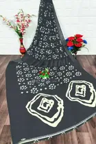 SVB लिनन साड़ी फॉर विमेंस 