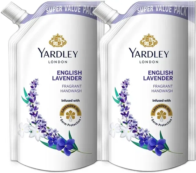 यार्डले लंदन इंग्लिश लैवेंडर हैंड वॉश 2X650 ml (पैक ऑफ 2) (पाउच)