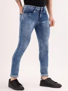 Cotton Blend Slim fit Jeans for Men 