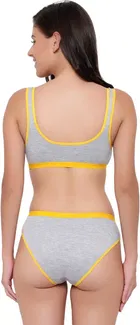 Cotton Blend Lingerie Set for Women 