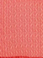 Net Solid Saree for Women 