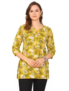 Cotton Printed Top for Women 