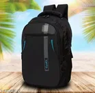 Polyester Backpack for Men & Women, Black