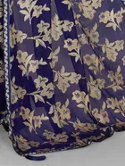 Trendy Heavy Georgette Saree with Blouse Piece For Women 