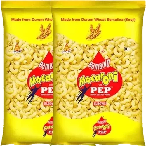 बैम्बिनो मैकरोनी - एल्बो 2X160 g (Set Of 2)