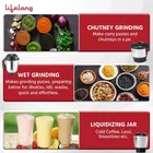Lifelong Power Pro 3 Jar 500W Juicer Mixer Grinder 