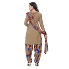 Crepe Floral Print Unstitched Suits Fabric for Women 
