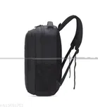 Polyester Backpack for Men & Women, Black