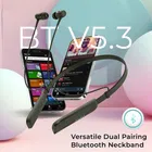 Aroma NB123 Arise Upto 100 Hours Playtime, Dual Pairing, Voice Changer Neckband B Bluetooth  