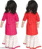 Rayon Kurta Set for Girls 