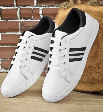 Aryman Casual Shoes For Men (White, 7)