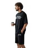 Polyester Printed Co-Ord Set for Men, Multicolour 