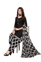 Yashika Unstitched Crepe Salwar Suit Material 