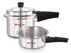 Nirlon Induction Bottom Aluminium Outer Lid Pressure Cooker 