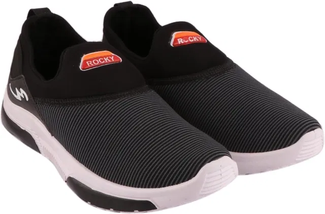 Casual Shoes for Men (Black, 10)