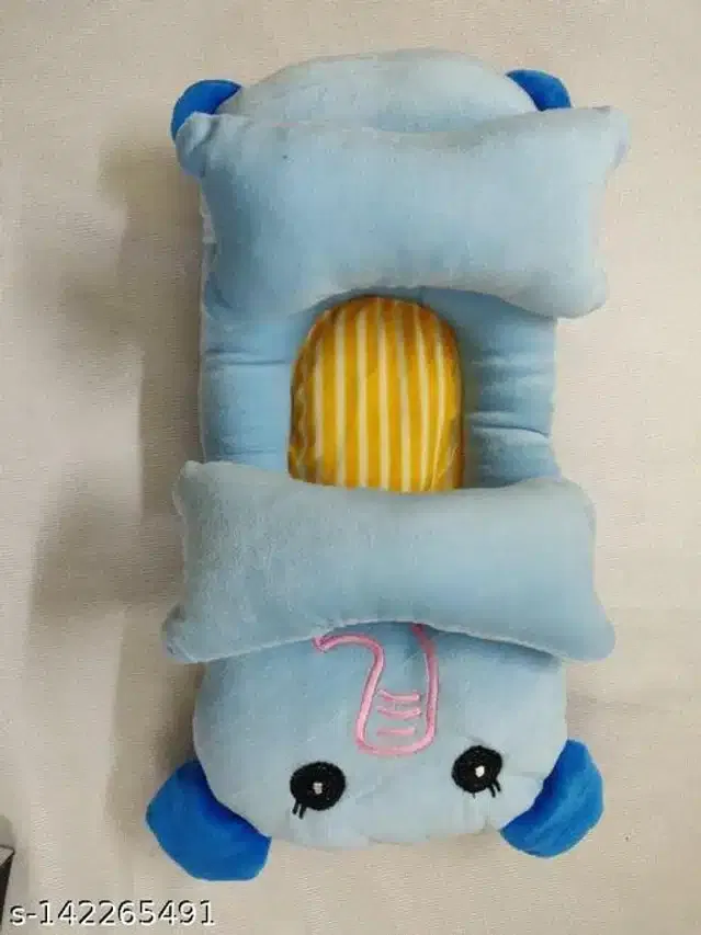 Baby Pillow (Blue, 10X12 inches)