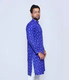 Cotton Printed Full Sleeves Kurta for Men 
