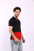 Colorblocked Polo T-Shirt for Men 