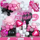 Princess Theme 9th Happy Birthday Decoration,Multicolour,Set Of 1