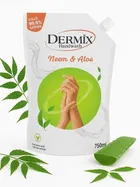 Dermix Hand Wash Neem & Alovera 750ml (Refill)